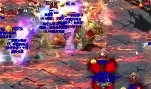 法师蛇魔洞激战战士与蜘蛛娃