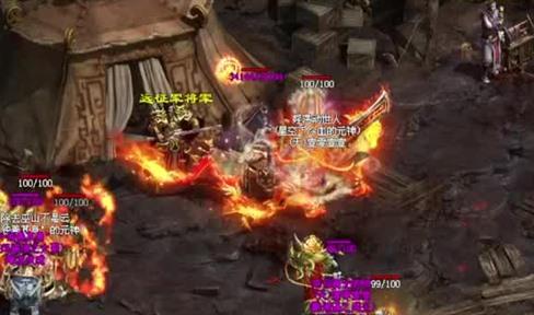 传奇之逆魔古刹法师激战记